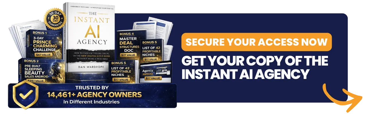 Order The Instant AI Agency - Dan Wardrope AI Business Blueprint